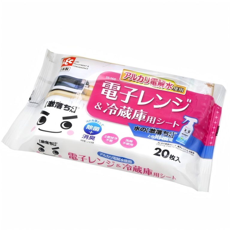 LEC- Ba水激落君濕紙巾 微波爐&冰箱用