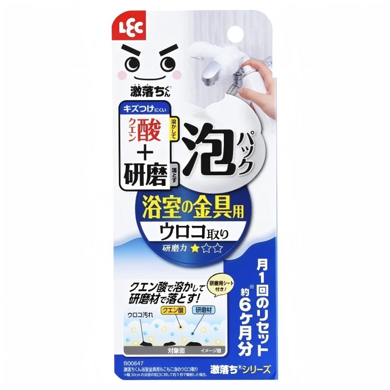 LEC- 激落先生 浴室金屬件專用泡泡水垢清潔劑