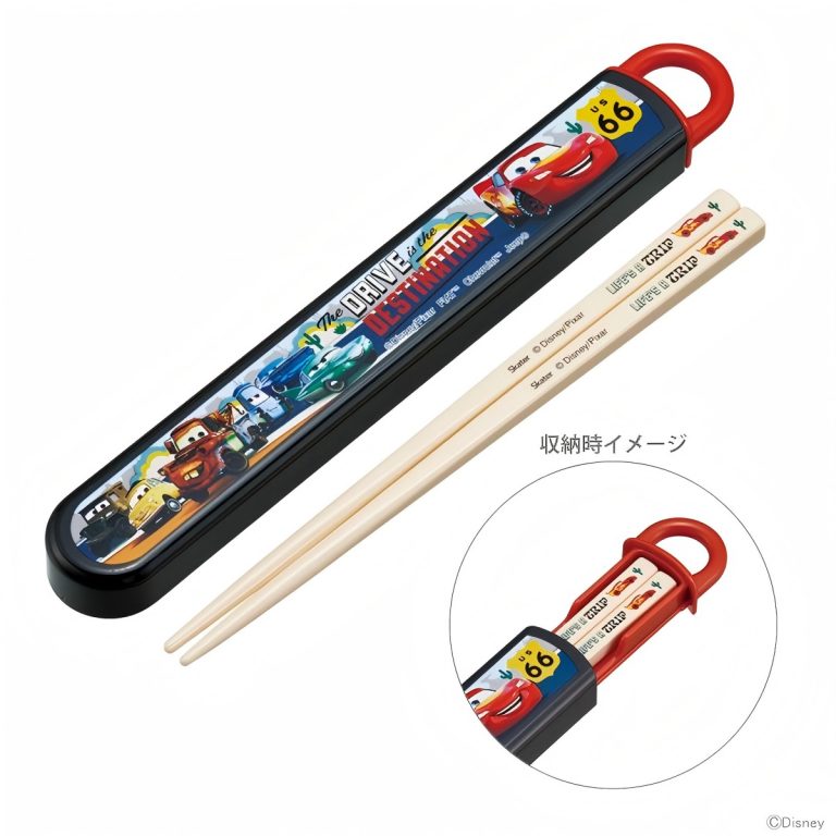 Skater- 抗菌食洗機適用筷盒套裝 Cars24 ABS2AMAG