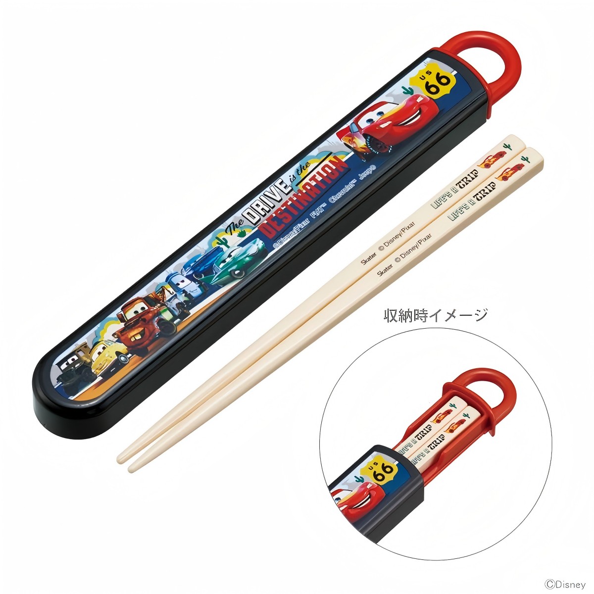 スケーター- 抗菌食洗機対応箸箱セッ カーズ２４ ＡＢＳ２ＡＭＡＧ