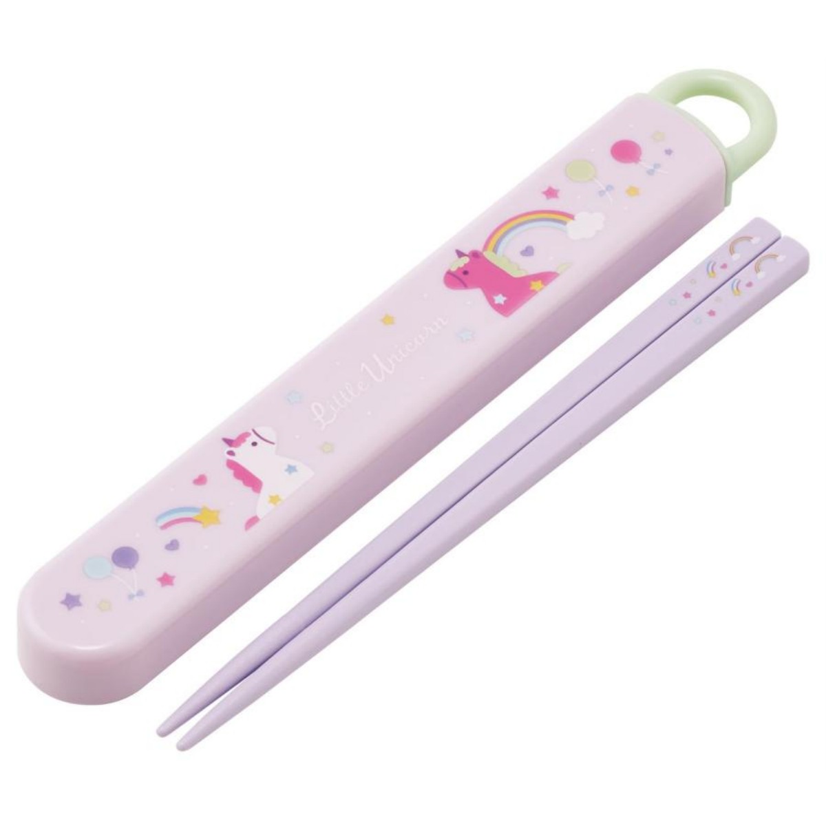 Skater- Antibacterial Dishwasher Safe Chopstick Case Set Little Unicorn ABS2AMAG
