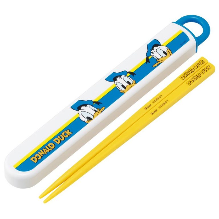 Skater- Antibacterial Dishwasher Safe Chopstick Case Set Donald Duck ABS2AMAG