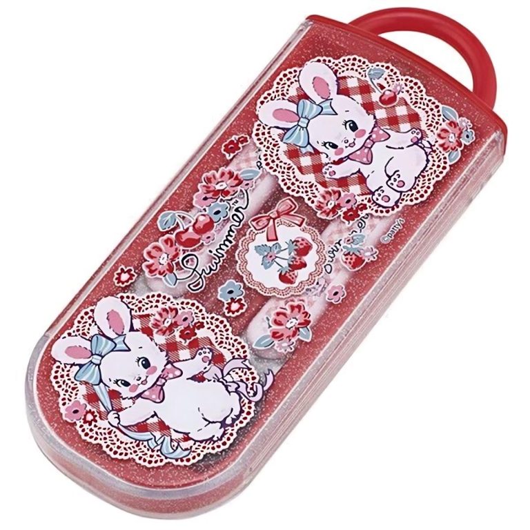 Skater- Antibacterial Dishwasher Safe Trio Set Swimmer Bunny TACCC2AG