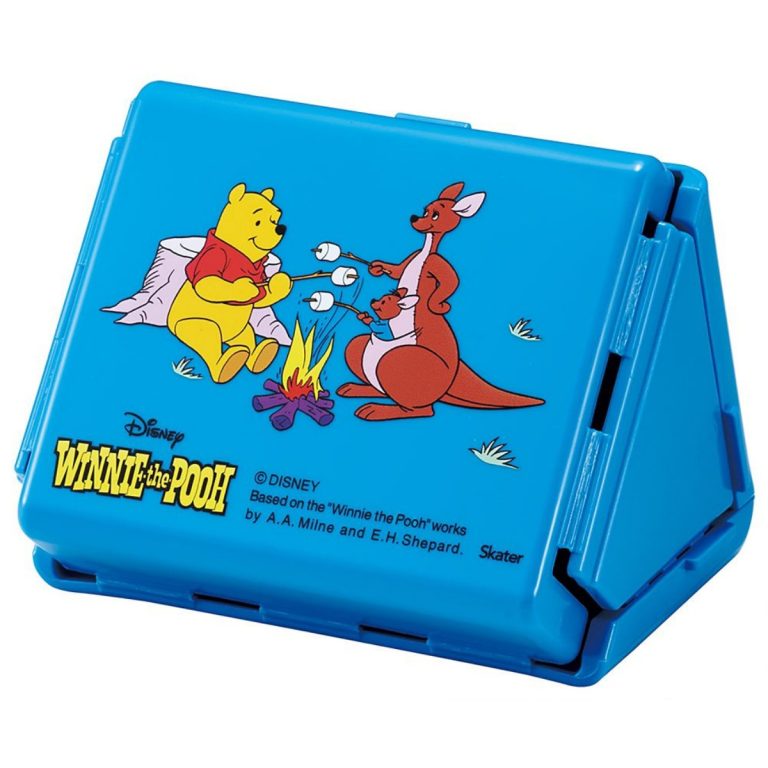 Skater- Foldable Rice Ball Case Retro Pooh FON1AG
