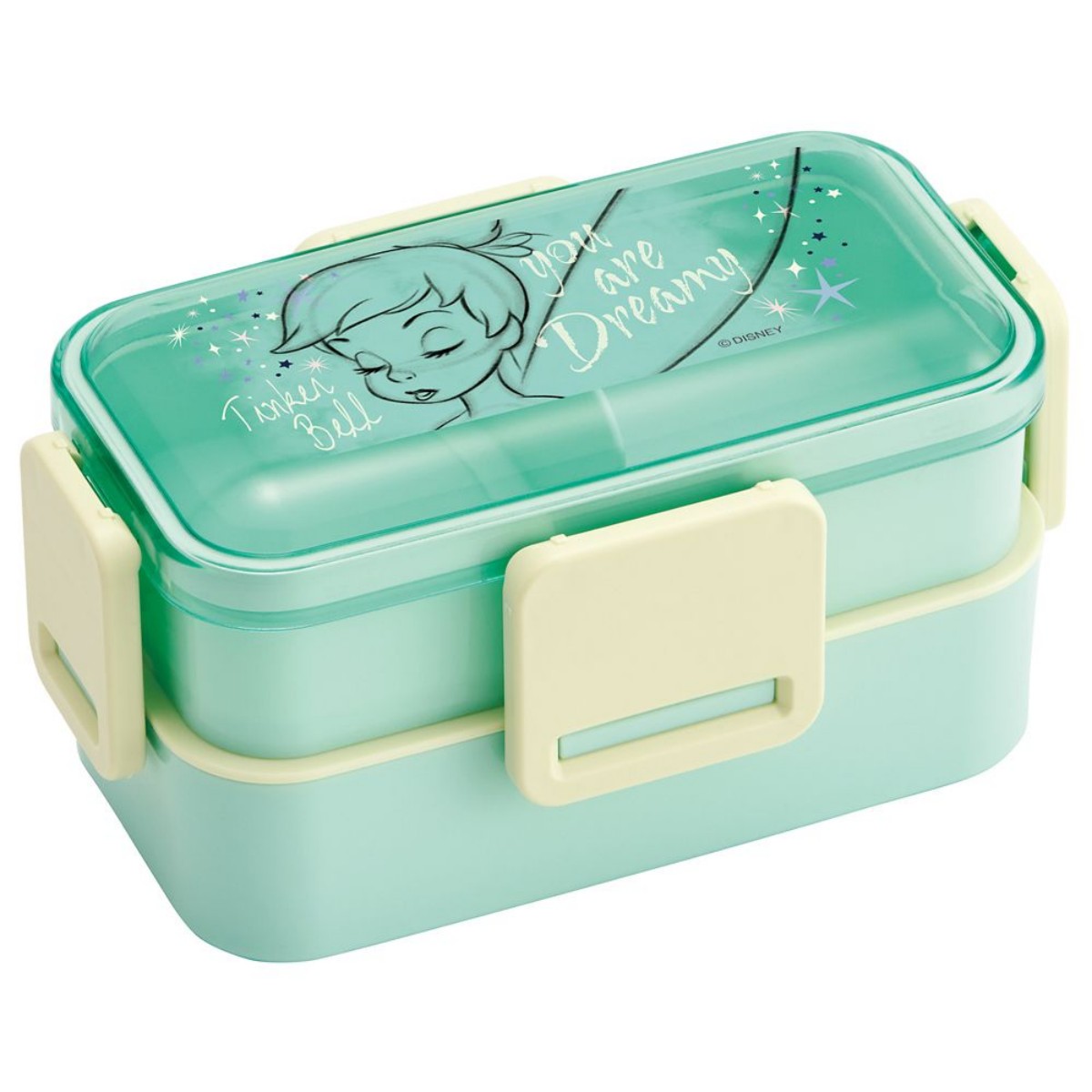 スケーター- 抗菌２段ふわっと弁当箱 ティンカーベル ＰＦＬＷ４ＡＧ