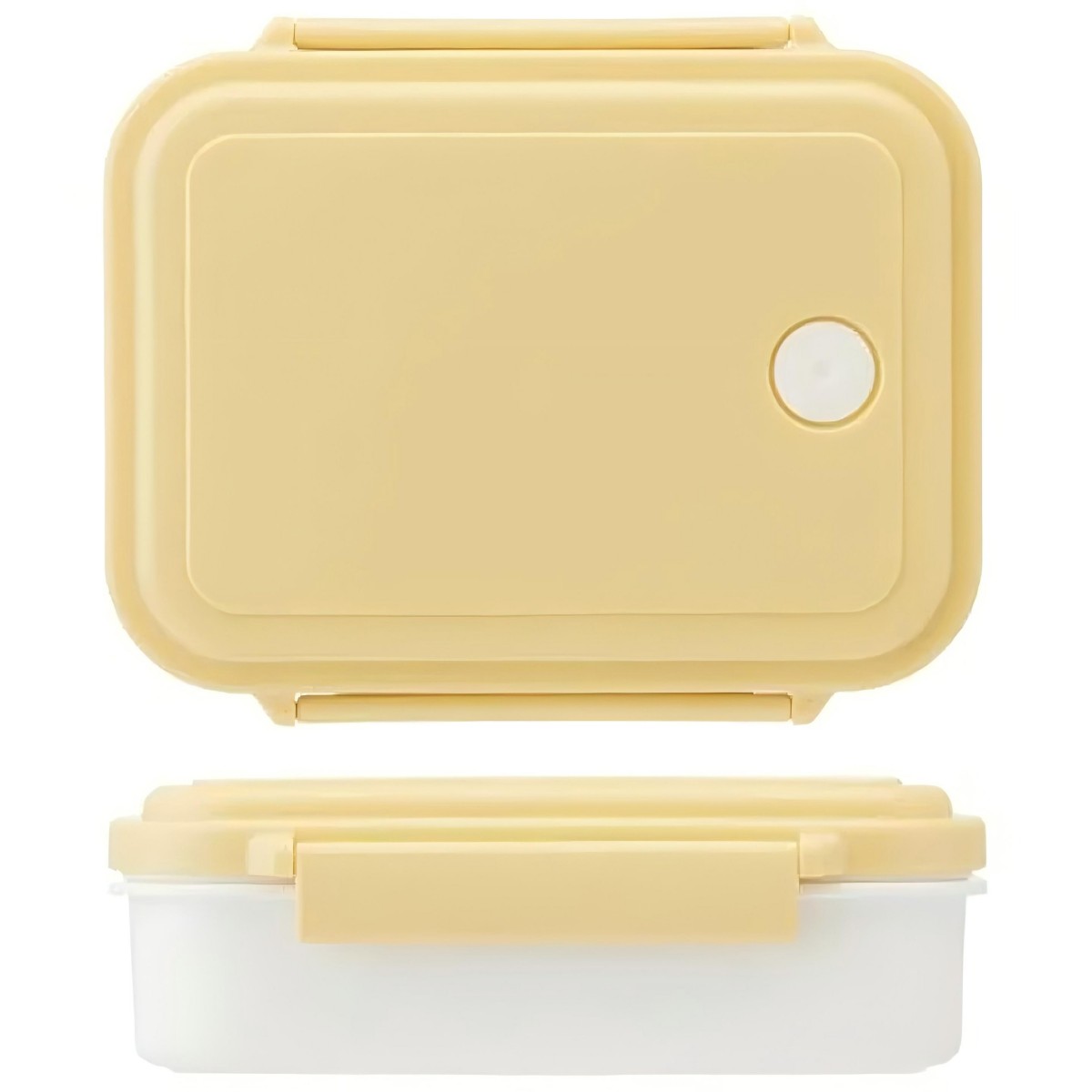 スケーター- スチーム式ランチＢＯＸ くすみイエロー ＰＭＦ４ＳＭＡＧ
