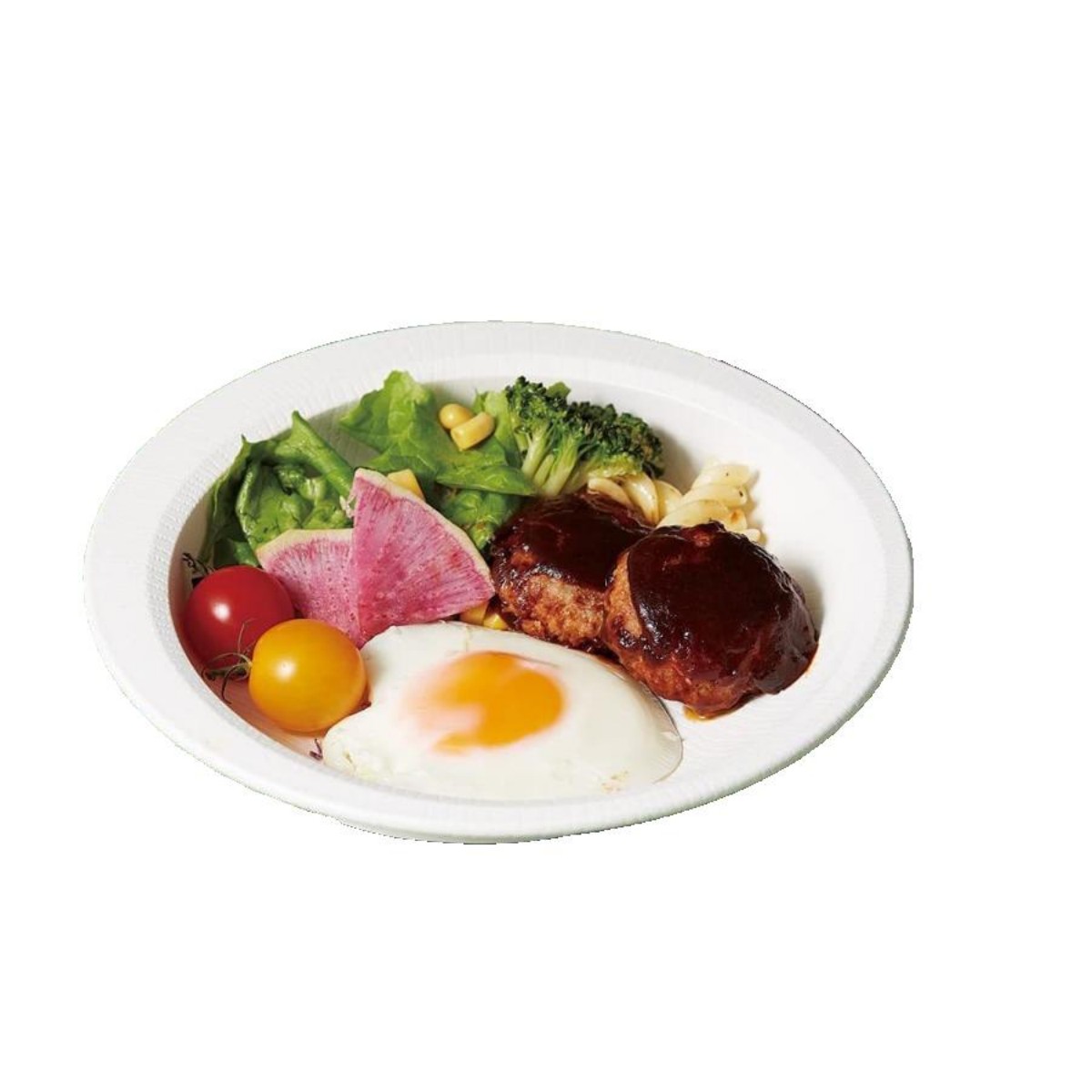 Skater- Wood Grain Easy-to-Scoop Plate Cream NPLS2