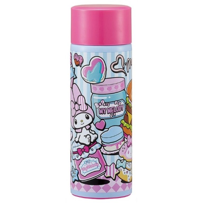 Skater- 口袋型不鏽鋼保溫瓶120ml（My Melody 美式餐廳款） SMBC1B
