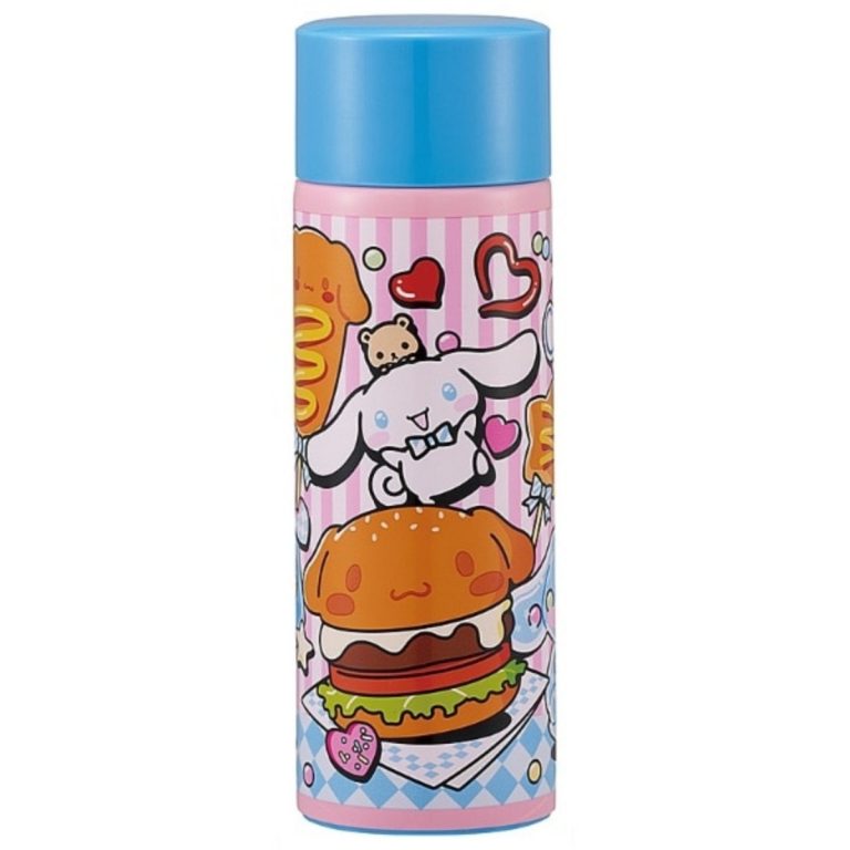 Skater- 口袋型不鏽鋼保溫瓶120ml（Cinnamoroll 美式餐廳款） SMBC1B