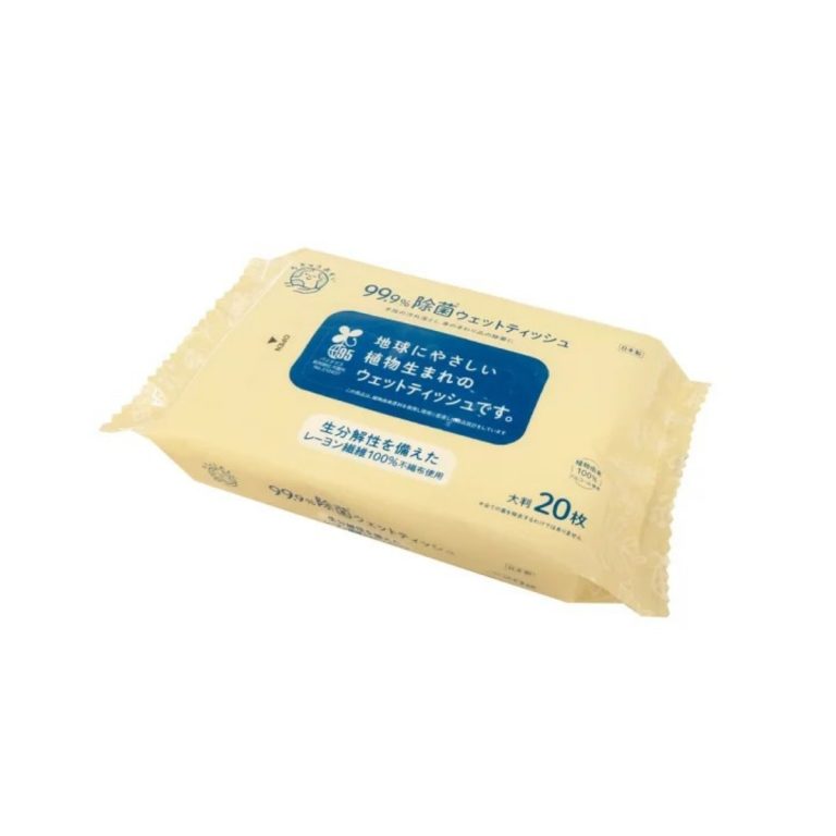Life-do.Plus- 地球環保 酒精除菌 大尺寸濕紙巾 20枚 230g