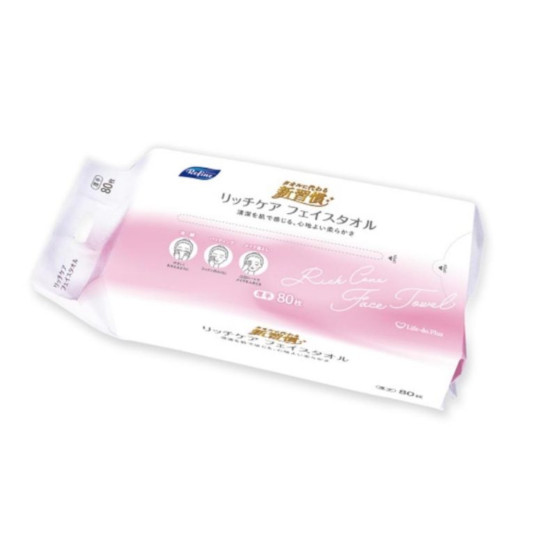 Life-do.Plus- Refine Rich Care Facial Towel 80 sheets 215g