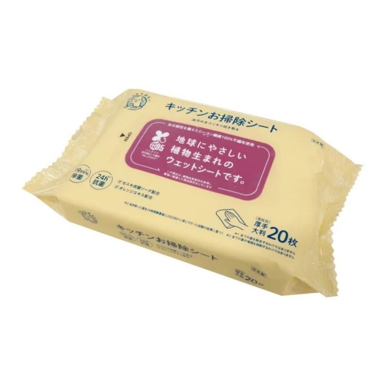 Life-do.Plus- Chikyuu Omoi Kitchen Sheet 24h Antibacterial 20 sheets 210g