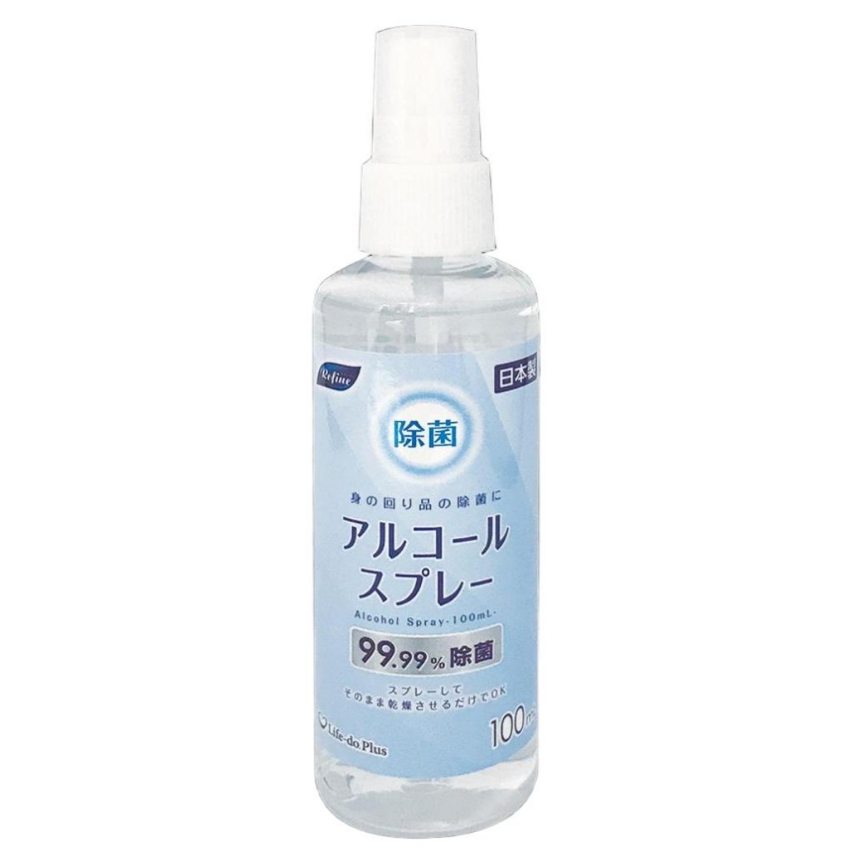 Life-do.Plus- Refine Alcohol Sanitizing Spray 100ml