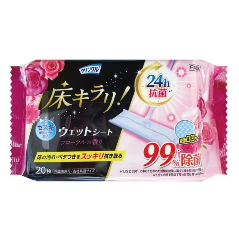 Life-do.Plus- Crinkle 地板亮光濕拖巾 20枚 (花香) 229g