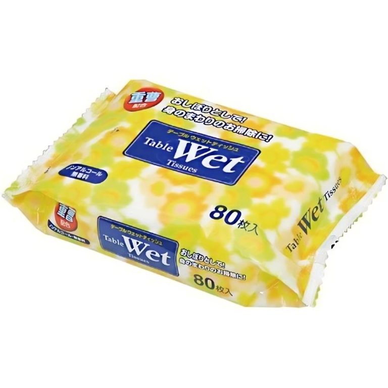 Life-do.Plus- 含小蘇打 餐桌濕紙巾 80枚 180g