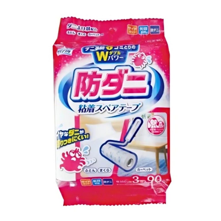 Life-do.Plus- Crinkle 防蟎 黏著備用膠帶 被褥・枕頭・地毯用 全面塗層 90圈×3捲 440g