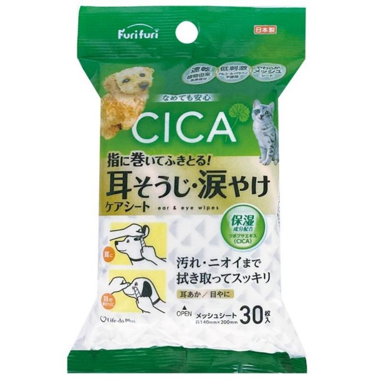 Life-do.Plus- Furifuri 耳部清潔・淚痕護理濕巾 (含CICA) 30枚 139g
