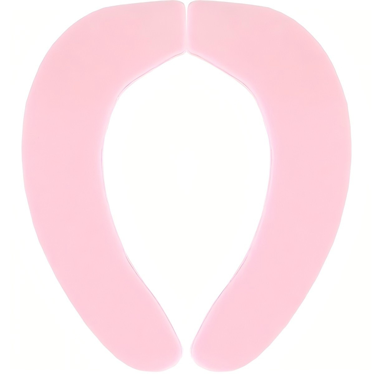 SANKO- Deodorizing Fluffy Toilet Seat Cover Plain KC-67 Pink