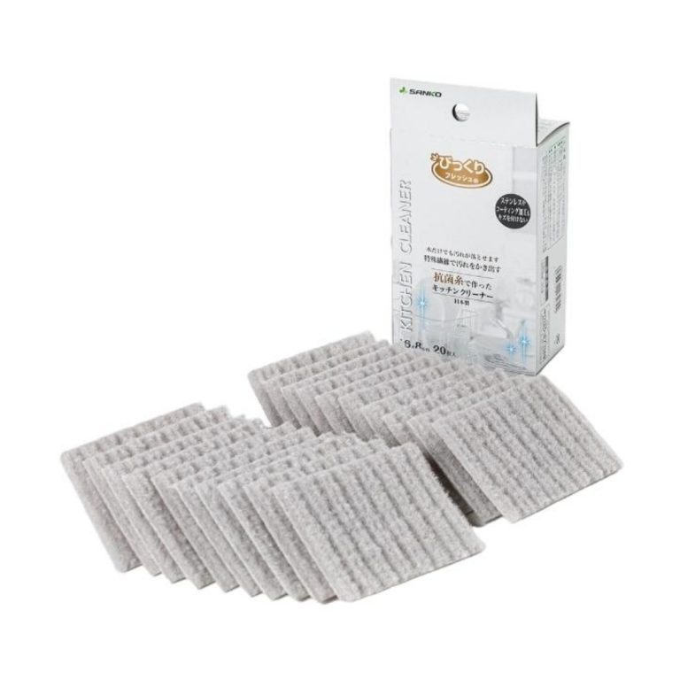 SANKO- 驚奇抗菌線製廚房清潔布 20片裝 BA-55 GY（灰色）