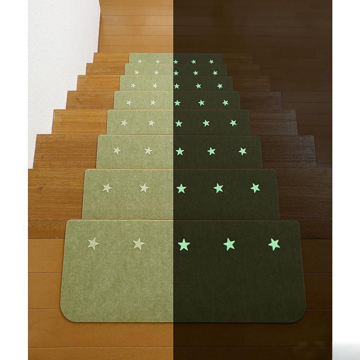 SANKO- Adhesive Luminous Stair Mat KO-22 GR (Green)