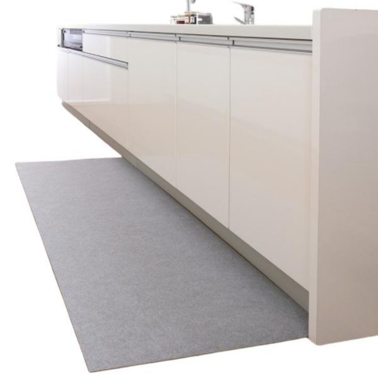 SANKO- 免固定廚房地墊（防水）６０ｘ１２０ｃｍ KY-59 LGY（淺灰色）