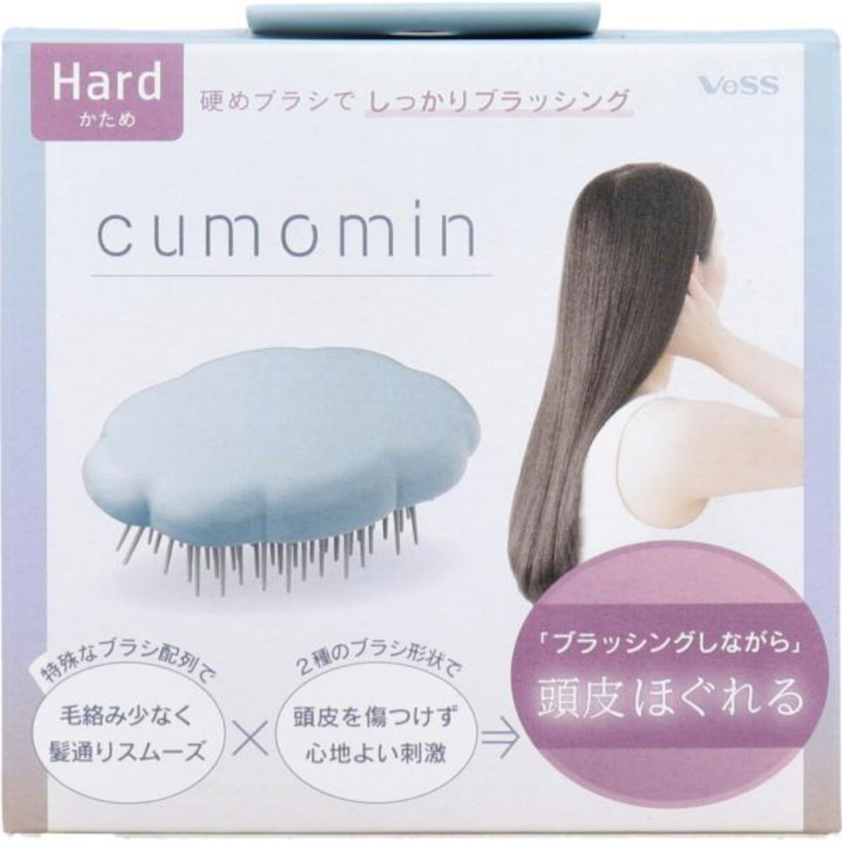 VESS- CUM-1001 Kumomin Detangle Brush (Hard)
