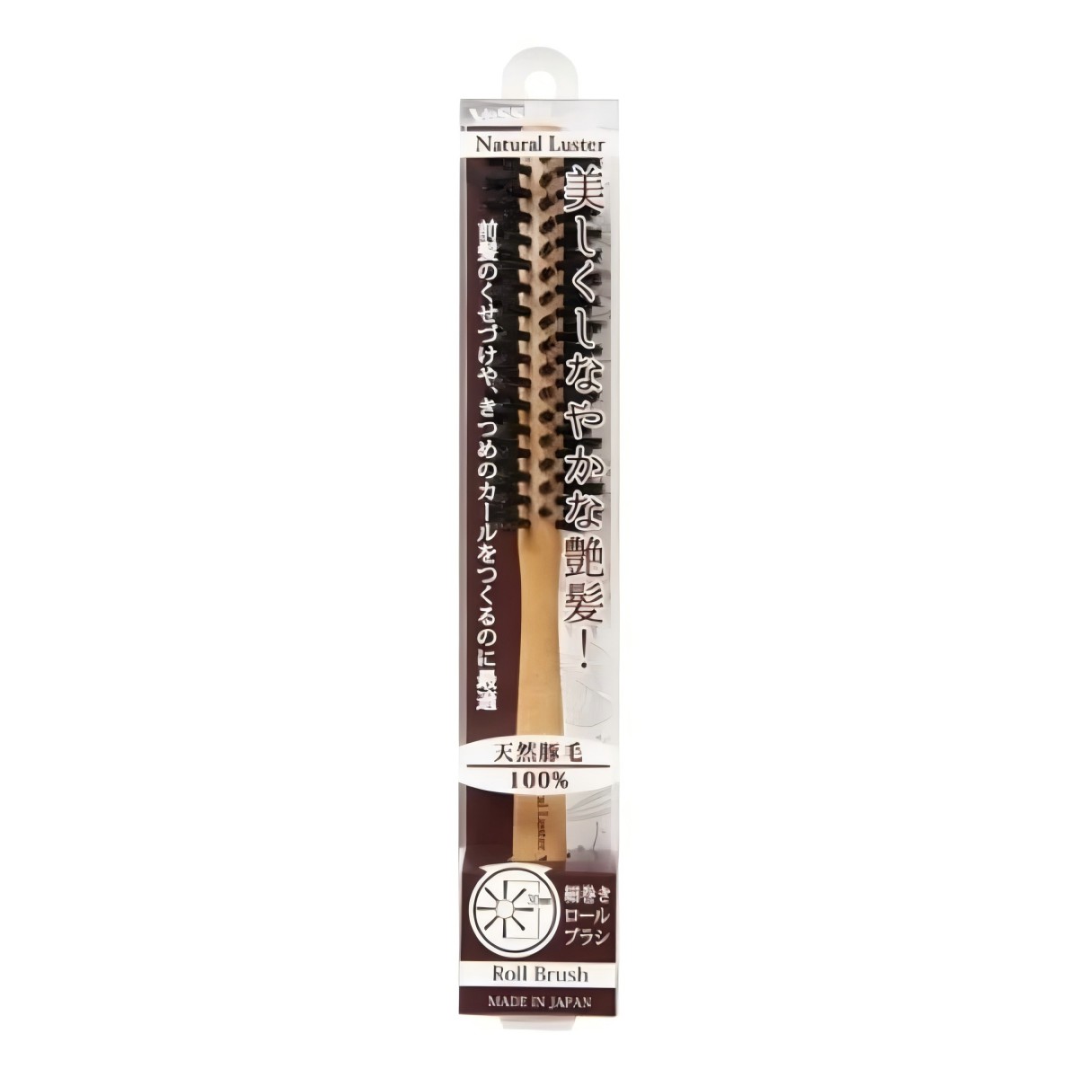 VESS- NL-1000Natural Luster Fine Curl Roll Brush