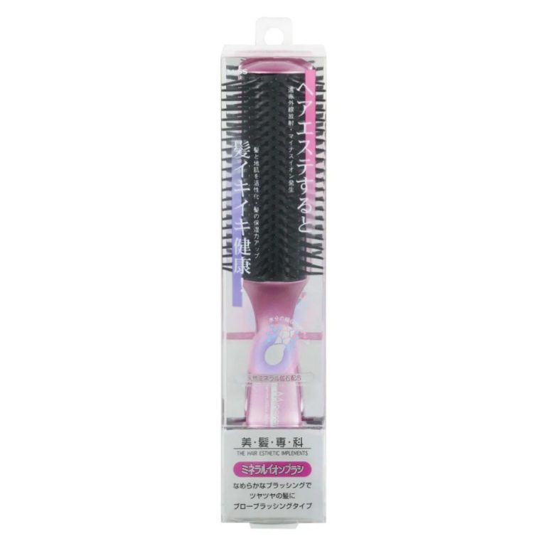 VESS- IO-1001PMineral Ion 吹髮矽膠梳