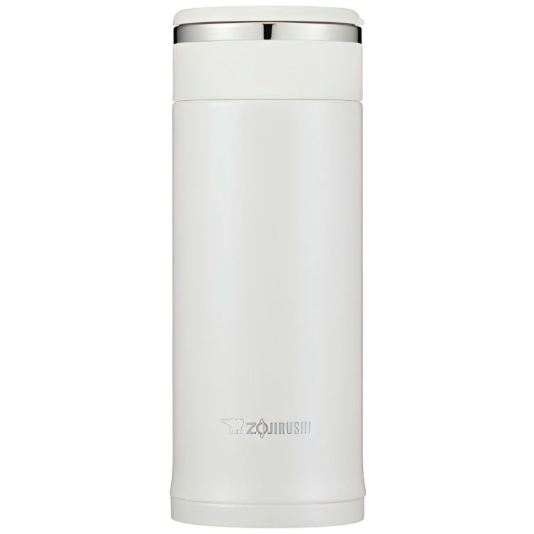 ZOJIRUSHI- Stainless Mug (White)