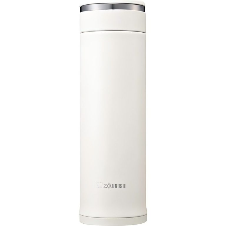 ZOJIRUSHI- Stainless Mug (White)