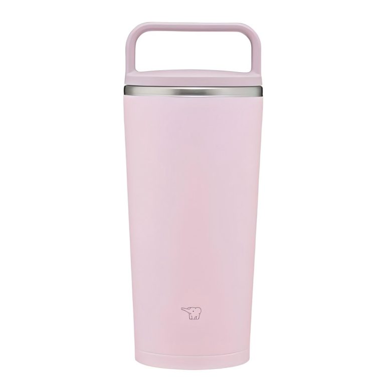ZOJIRUSHI- Stainless Steel Carry Tumbler (Powdery Pink)
