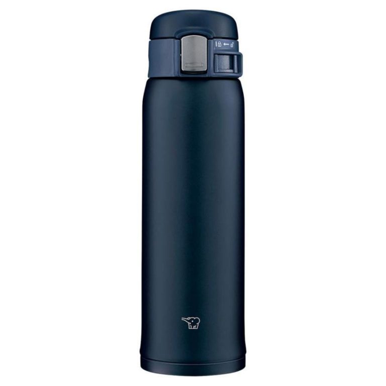 ZOJIRUSHI- STAINLESS STEEL MUG ONE TOUCH SM-SF48AD NAVY 0.48 L