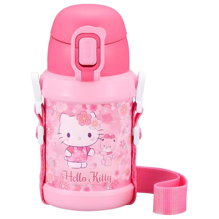 OSK- Straw-type stainless steel bottle – Hello Kitty 450ml