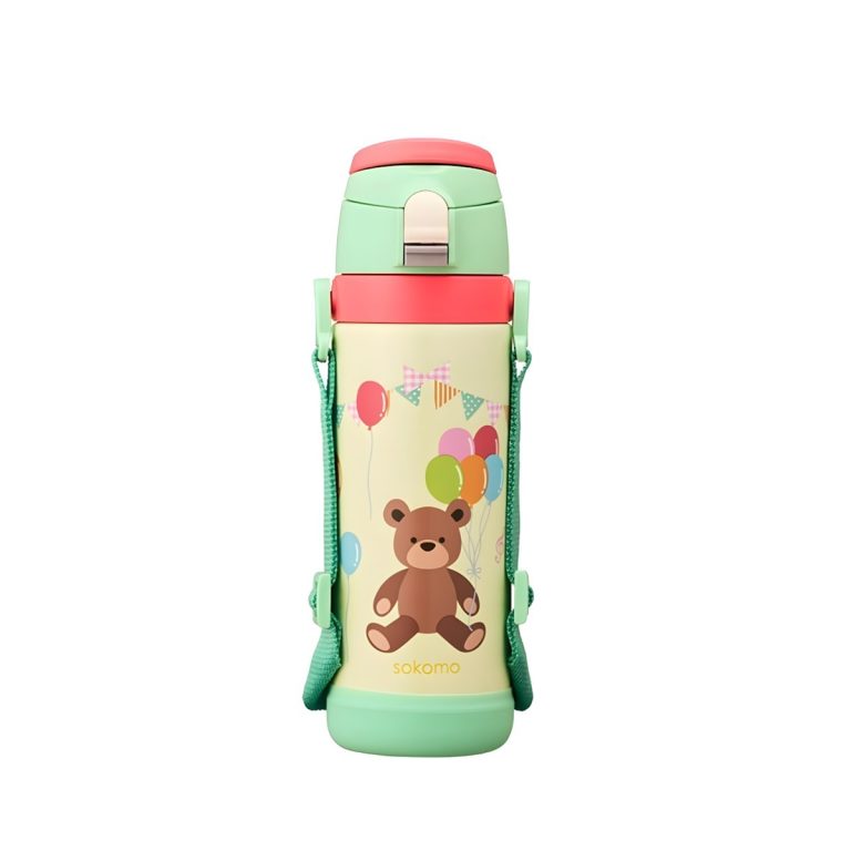 DOSHISHA- sokomo そこまで洗える3WAYキッズボトル600ml GR