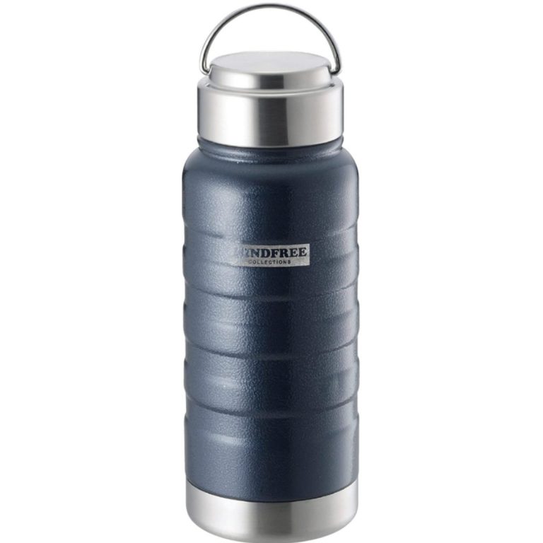KAKUSEE- MINDFREE stainless steel bottle – 550ml, Navy