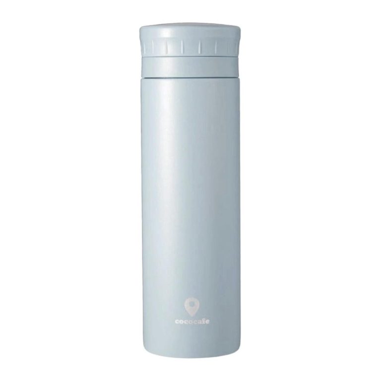 KAKUSEE- Powder-coated vacuum-insulated mug – 300ml, Smoke Blue