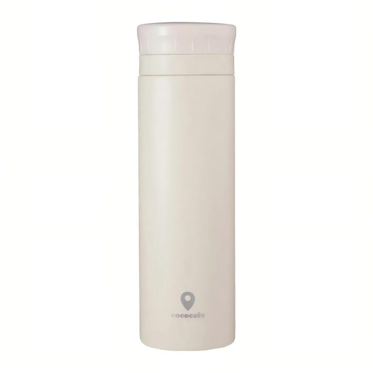 KAKUSEE- Powder-coated vacuum-insulated mug – 300ml, Ivory