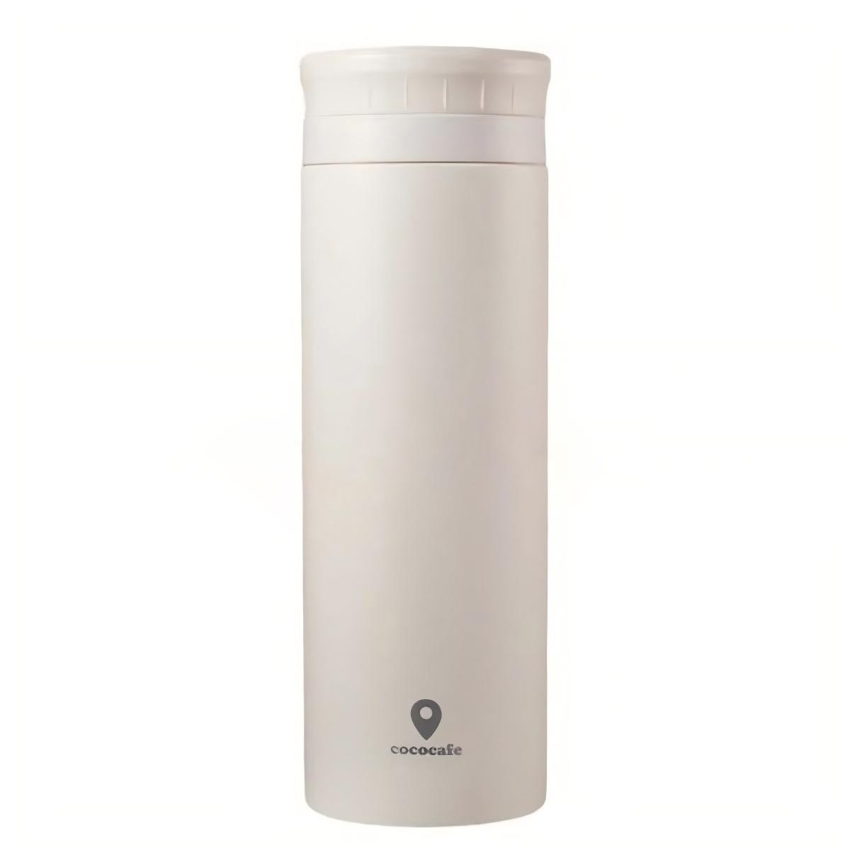 KAKUSEE- Powder-coated vacuum-insulated mug – 500ml, Ivory