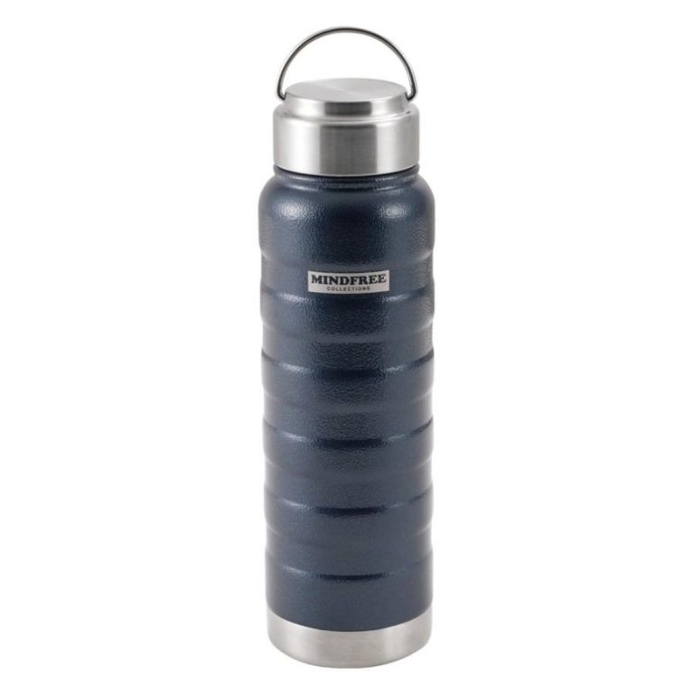 KAKUSEE- MINDFREE stainless steel bottle – 700ml, Navy