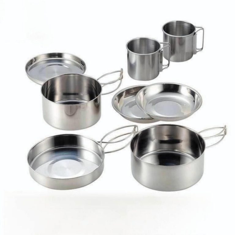 KAKUSEE- SOLA Camping Cookware Set (8 pcs)