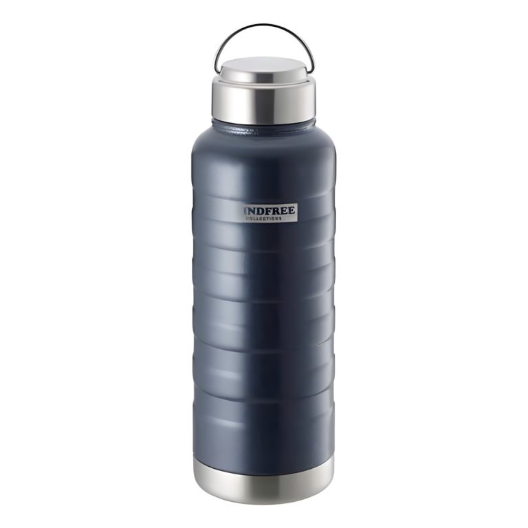 KAKUSEE- MINDFREE stainless steel bottle – 1000ml, Navy