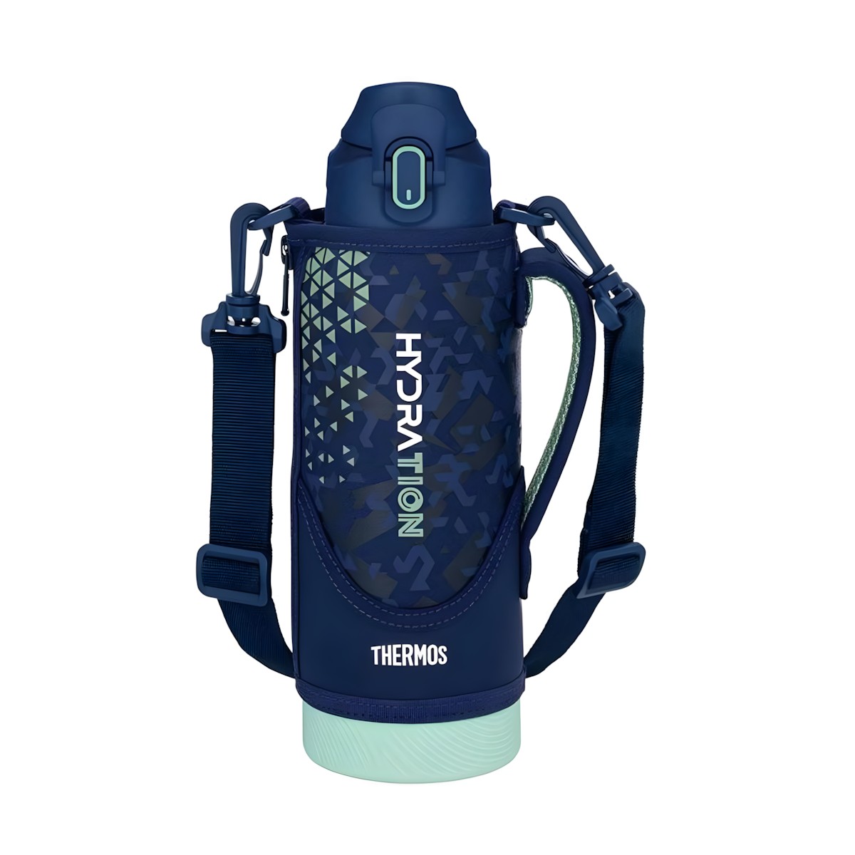 THERMOS- Vacuum Insulated Sports Bottle NVMT (Navy Mint) FJS-1000F
