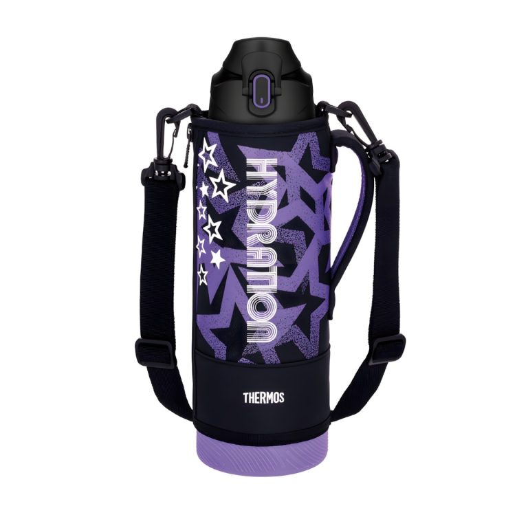 THERMOS- Vacuum Insulated Sports Bottle BKPL (Black Purple) FJS-1500F