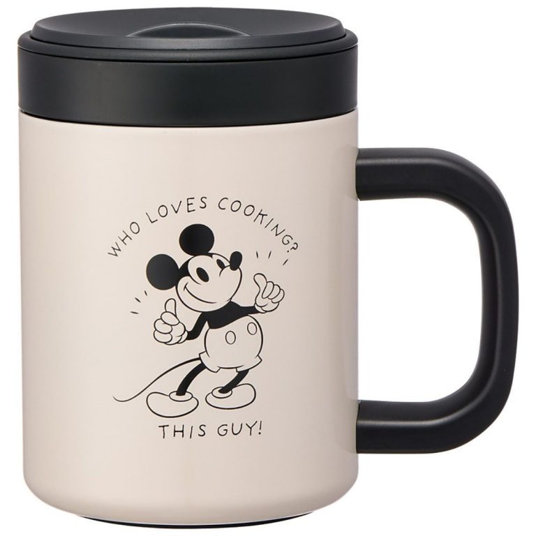 Skater- Stainless steel mug with inner cup - Mickey Mouse