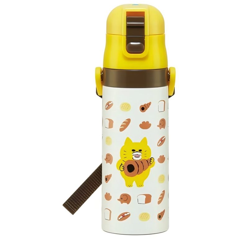Skater- One-push direct stainless steel bottle with compact lock - Stray Cats Gang
