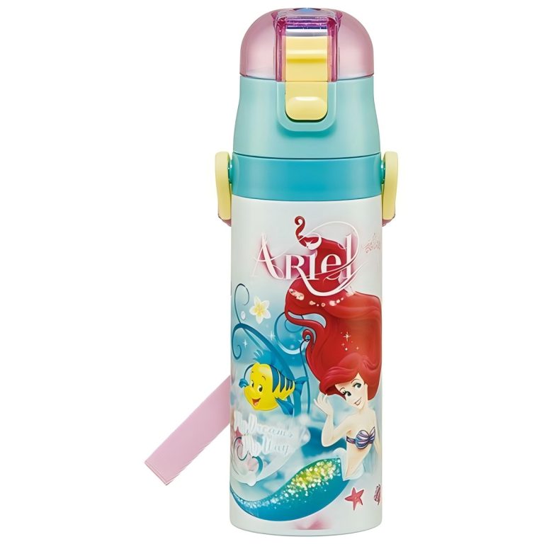Skater- One-push direct stainless steel bottle with compact lock - Ariel (24)