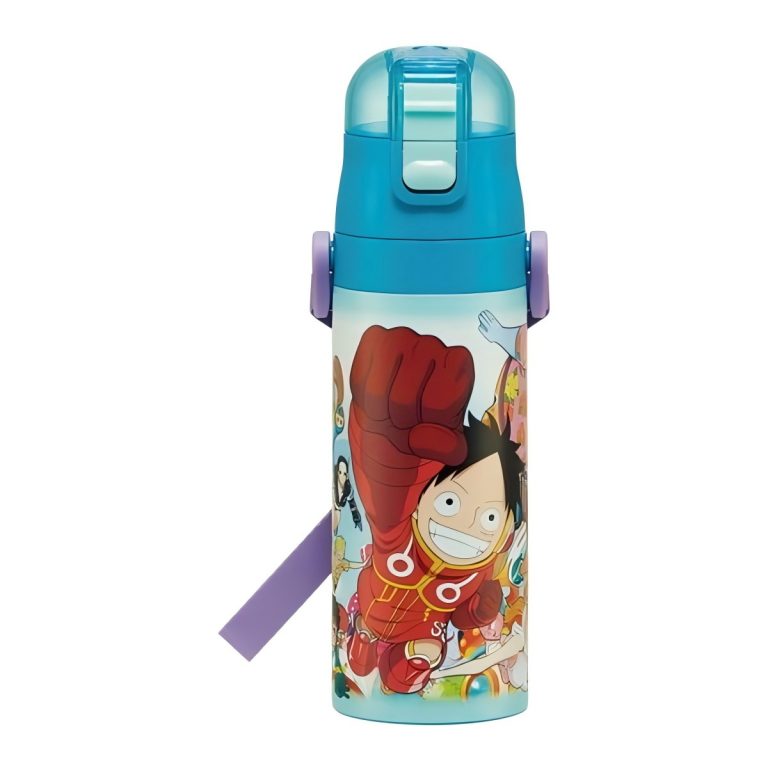 Skater- One-push direct stainless steel bottle with compact lock - One Piece 24