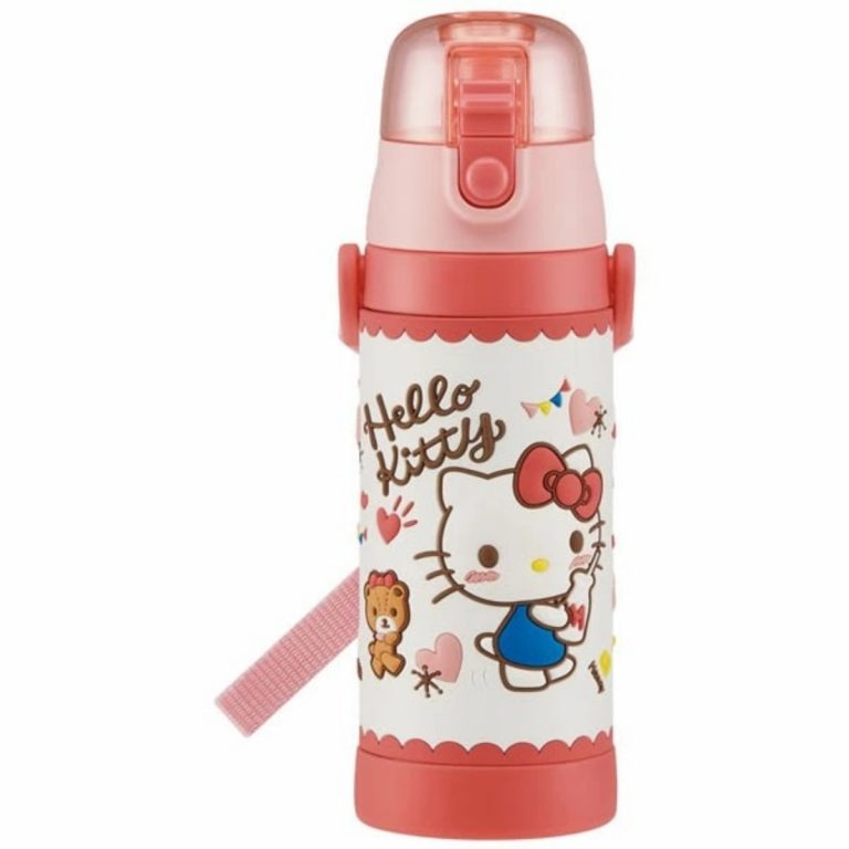 Skater- One-push direct bottle with 3D lock - Hello Kitty snack time