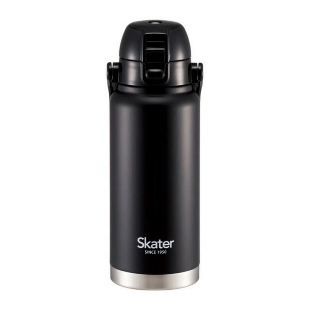 Skater- 單鍵直飲水壺・附提把（黑色款） 800ml
