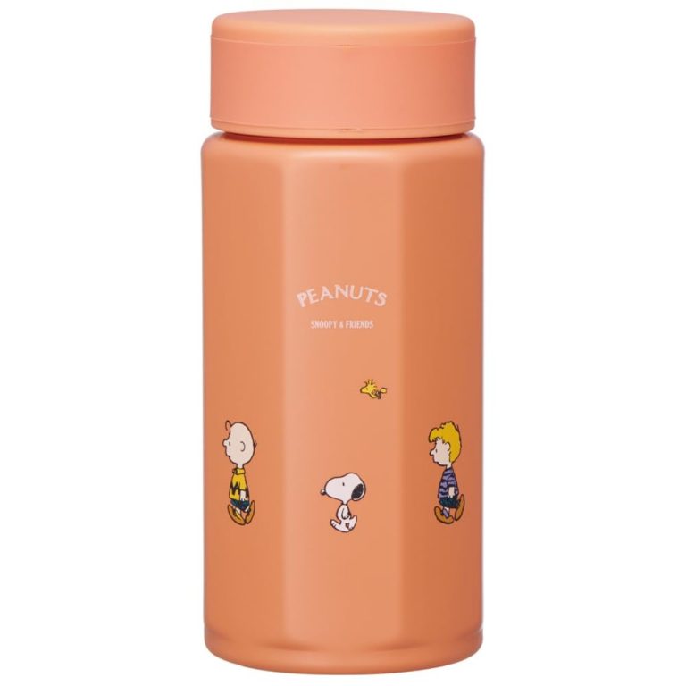 Skater- Octagonal Stainless Steel Bottle - SNOOPY